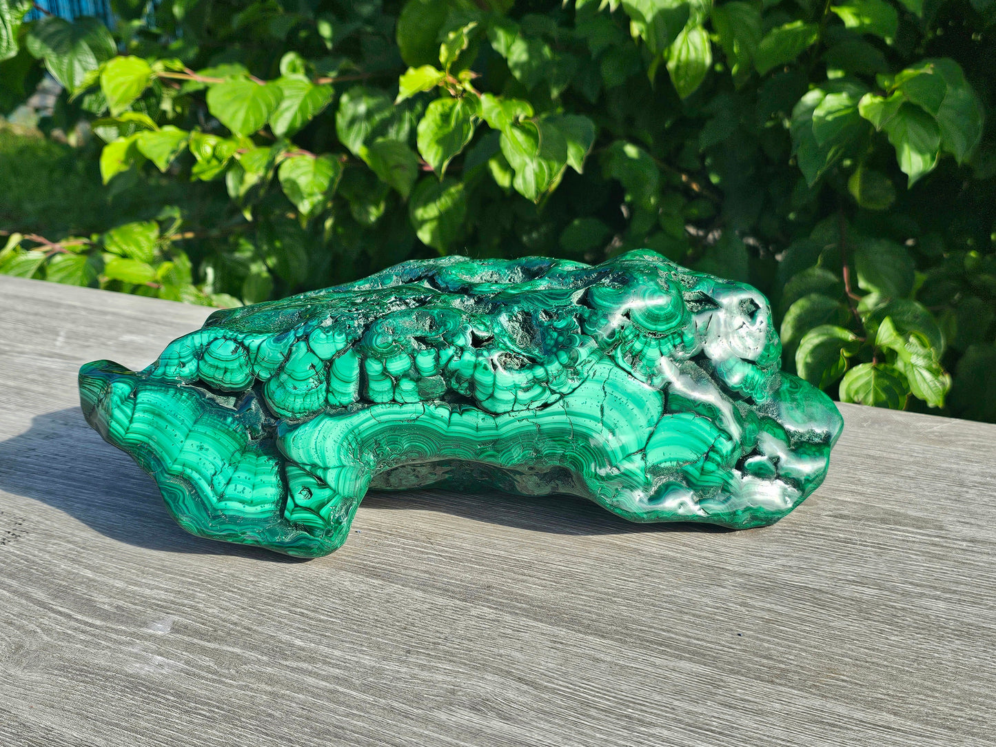 extra large malachite crystal