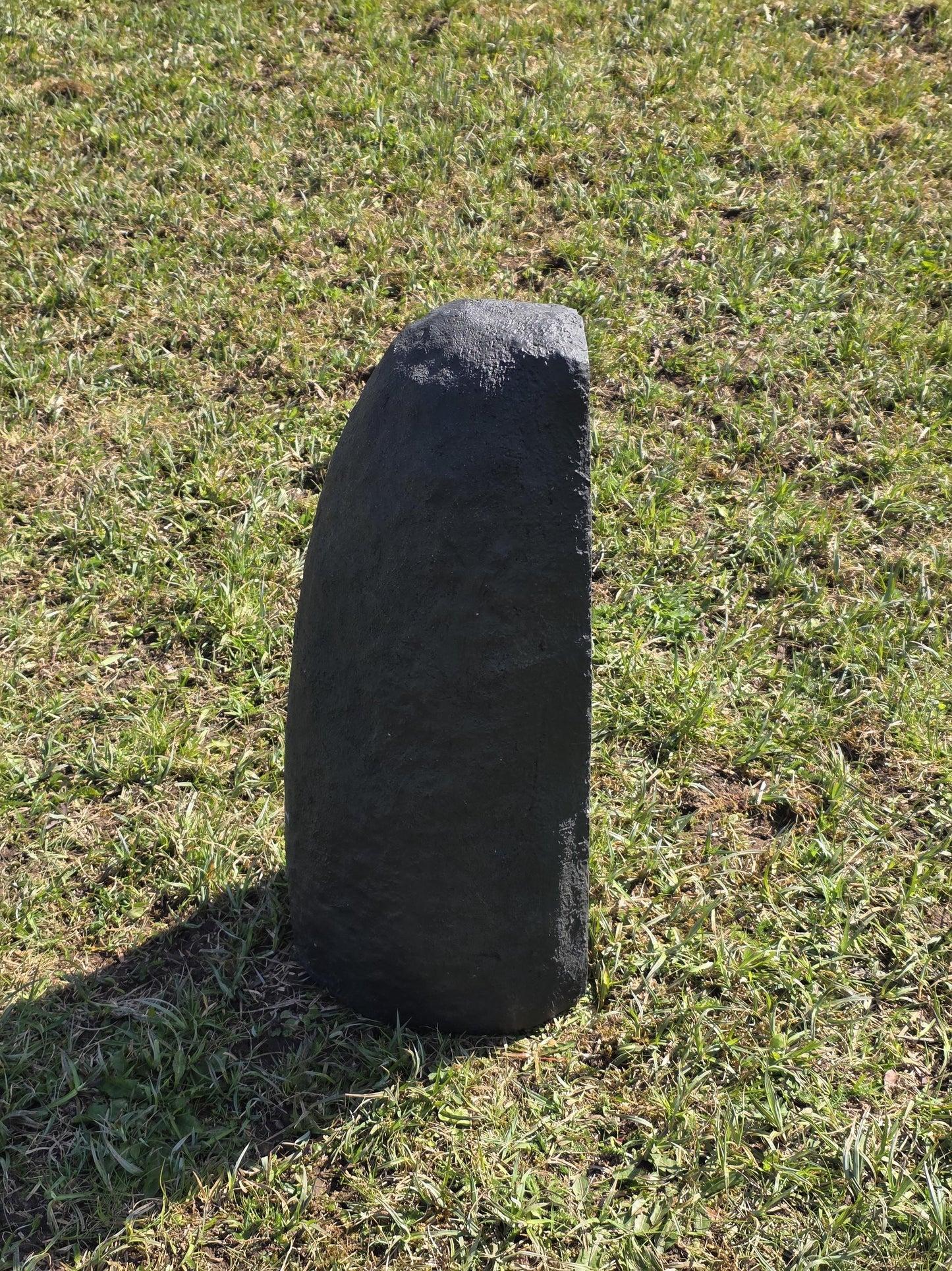 A freestanding Amethyst geode, perfect for home decorating.
