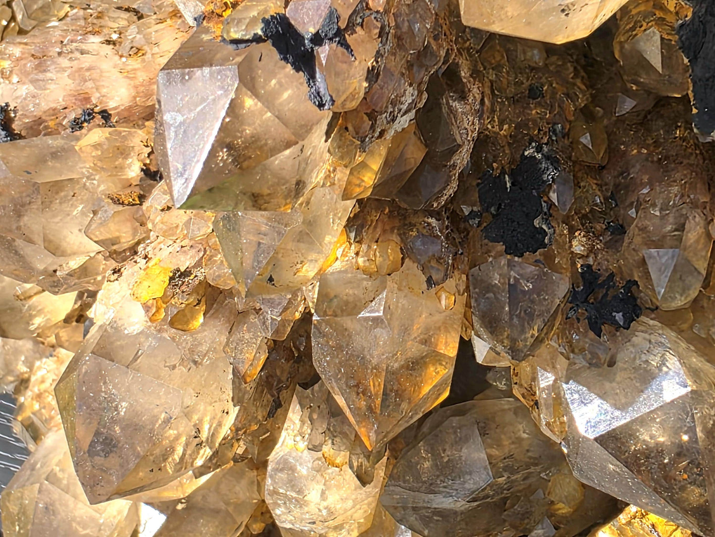 Decorative Citrine with radiant natural kundalini glow