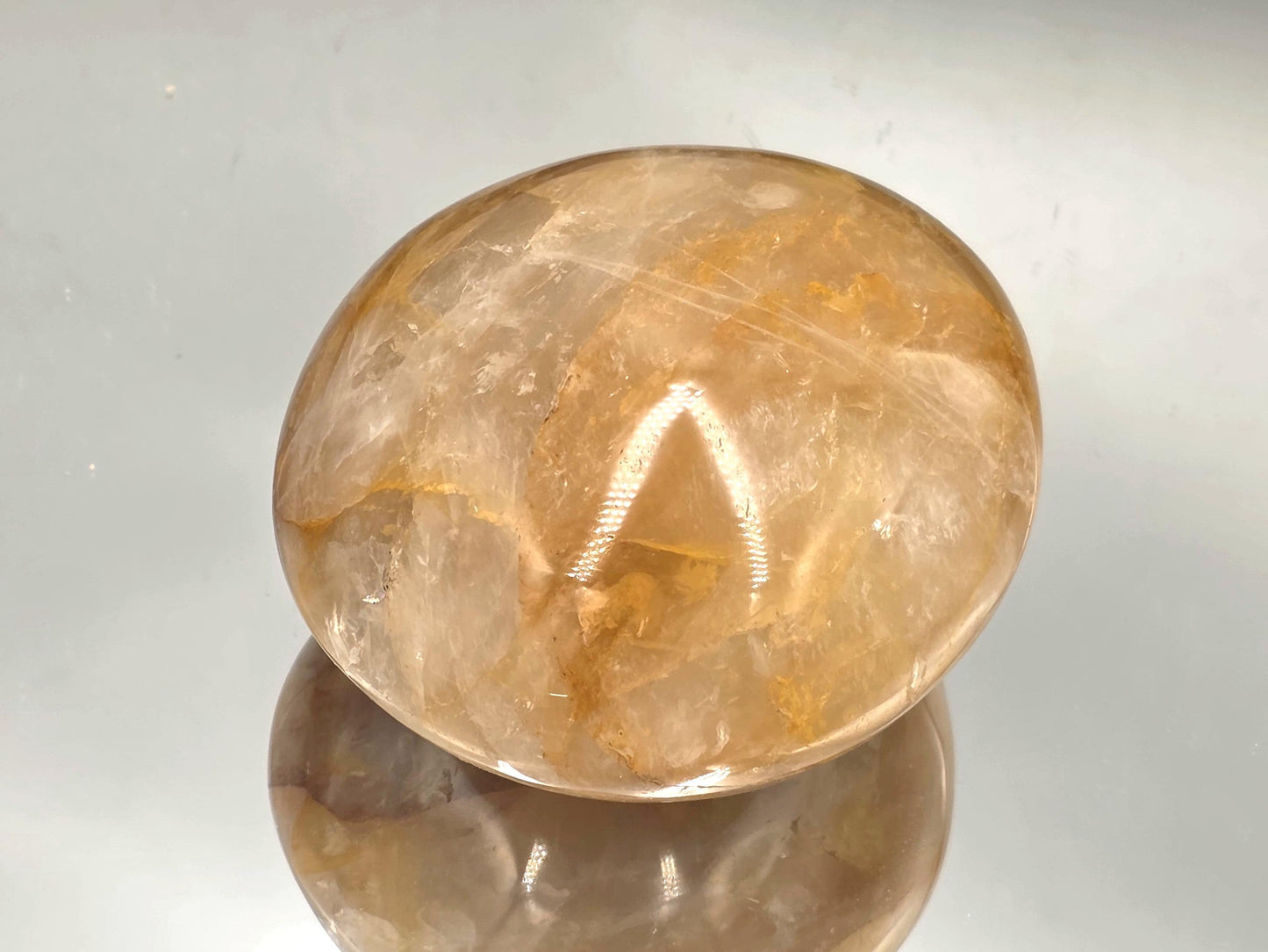 Golden Healer massage stone with polish
