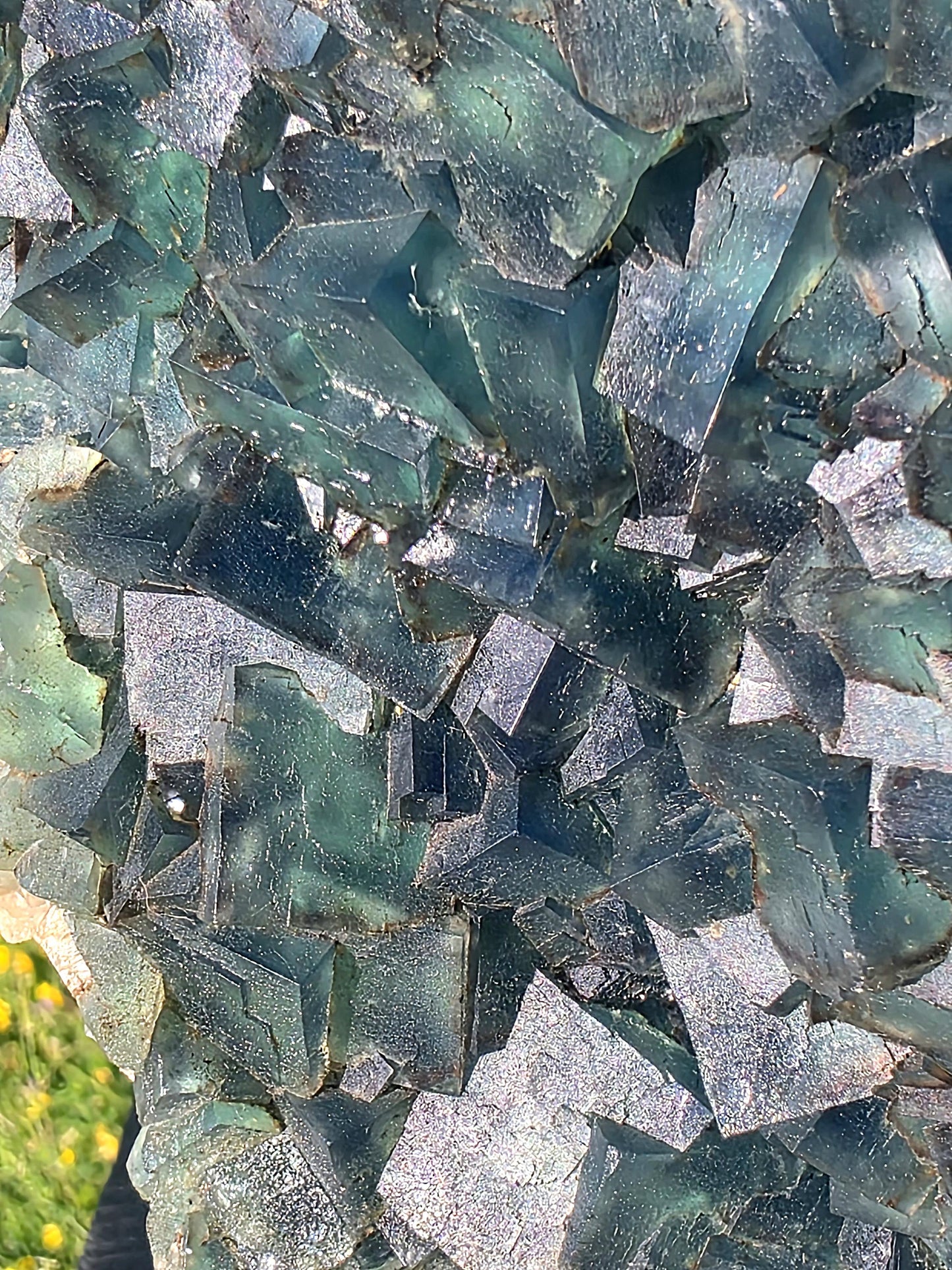 Madagascan Green Fluorite crystal perfect for stylish display.
