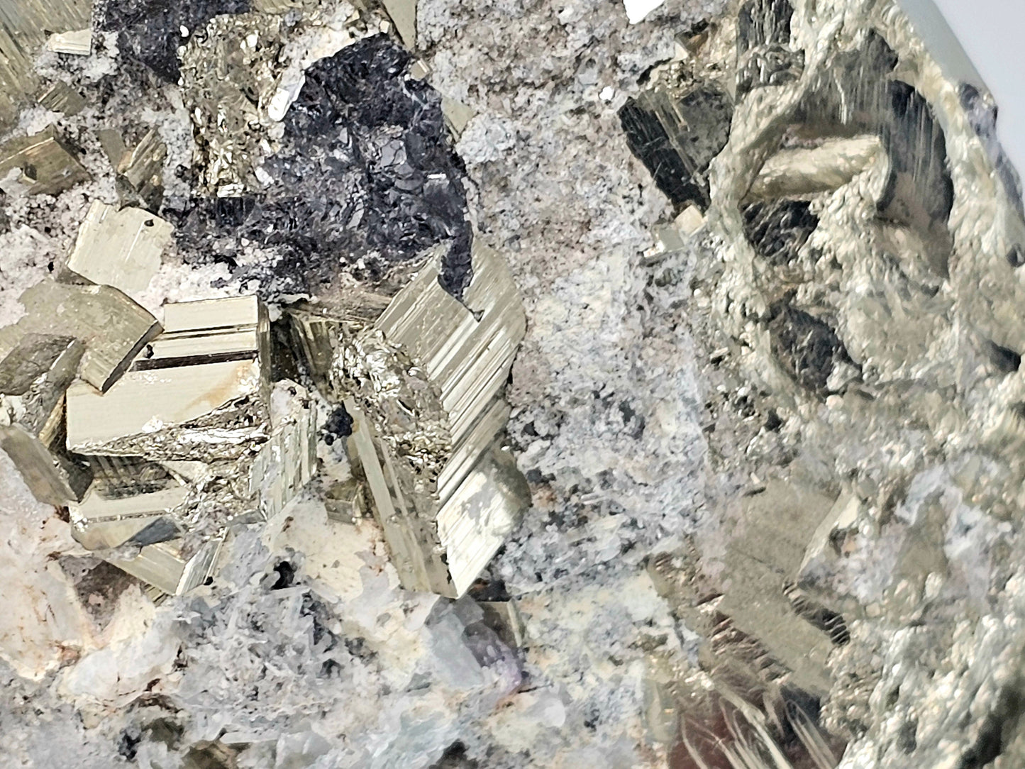 high quality Peruvian pyrite crystal cube