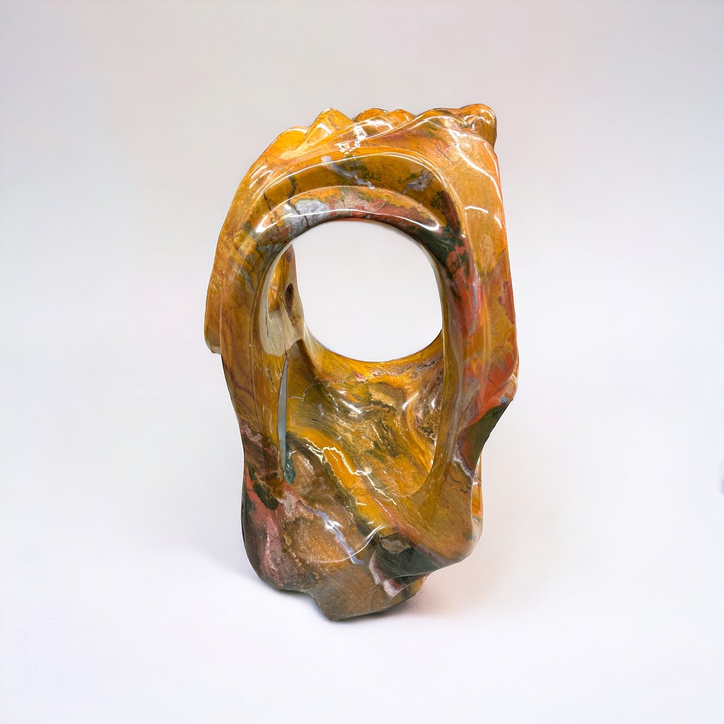 #8 The Large 'Reverie' Ocean Jasper Crystal Sculpture