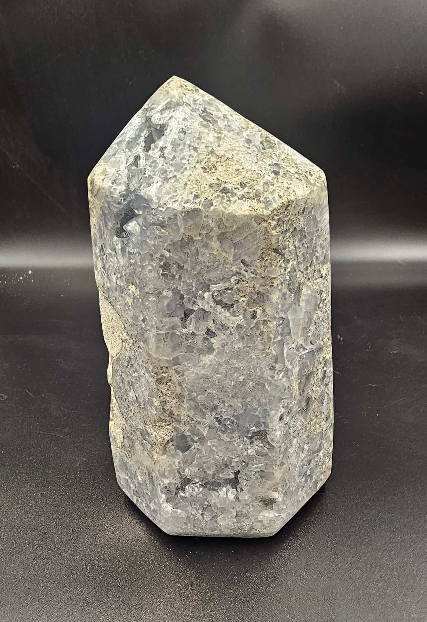 large celestite tower