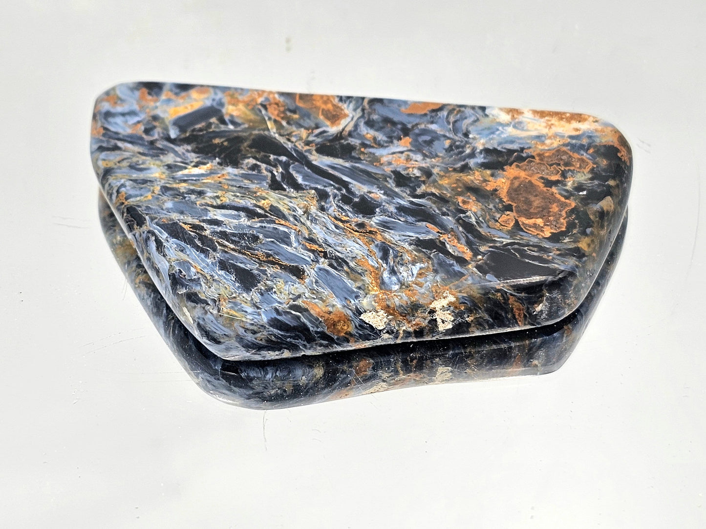large pietersite crystal slice