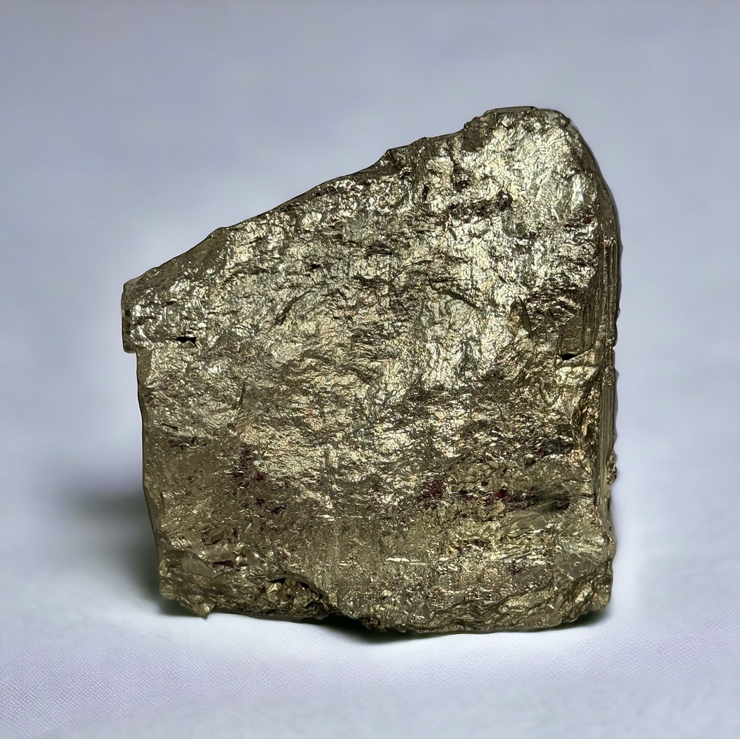 8) Large Pyrite Crystal Cube