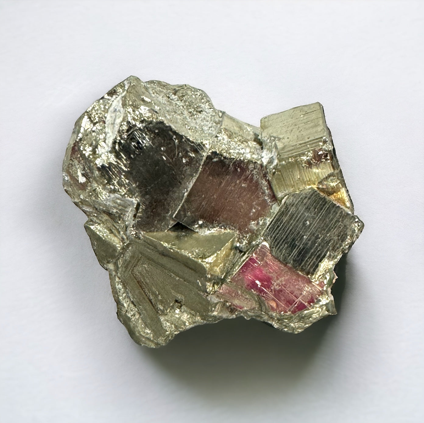 15) Pyrite Crystal Cube