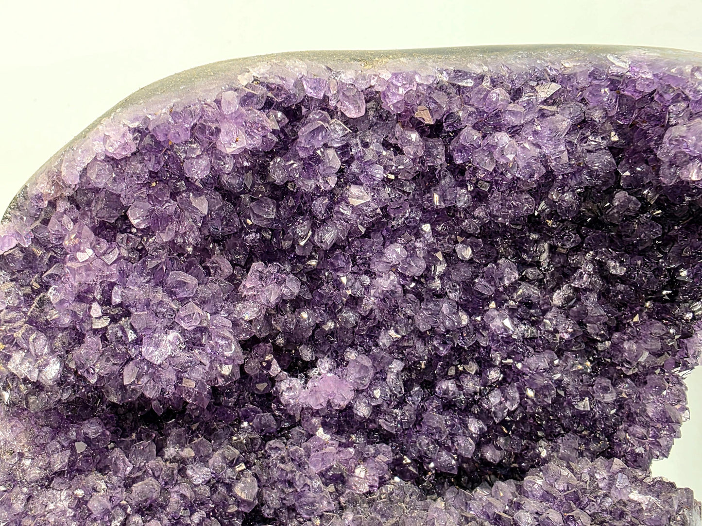 A luxury Amethyst geode display piece.