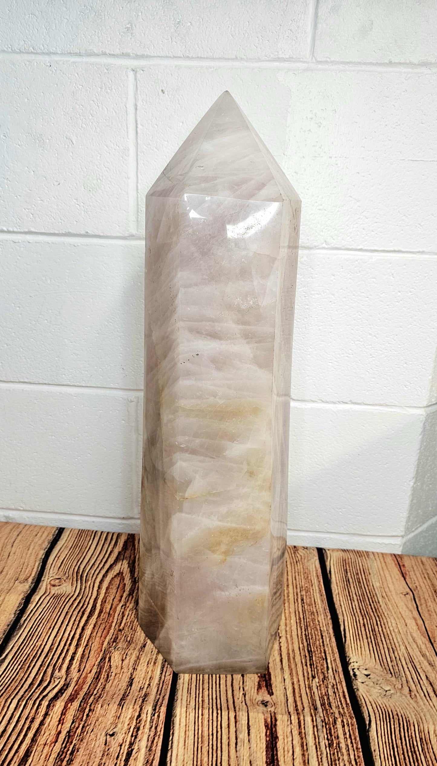 luxury rose quartz crystals for interior design