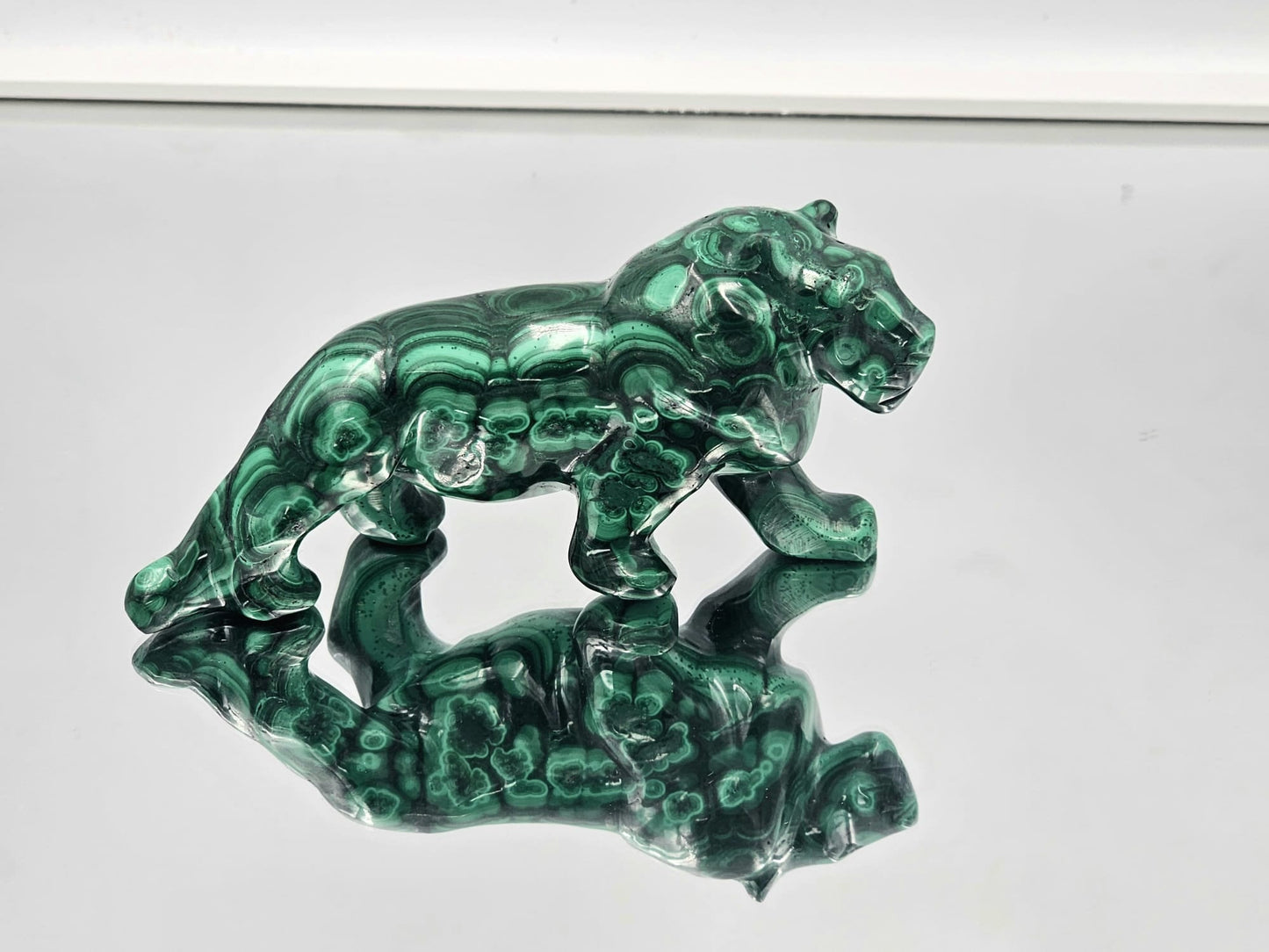 malachite animals tiger
