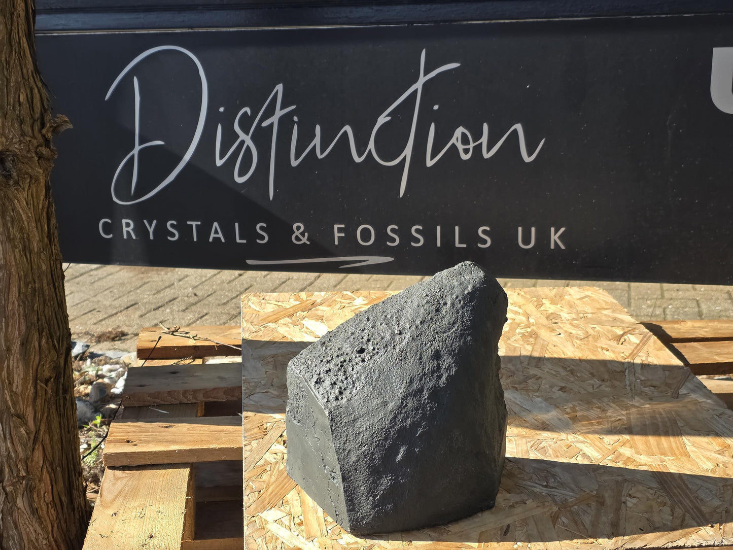 A natural Amethyst geode church, a striking centerpiece for any room.