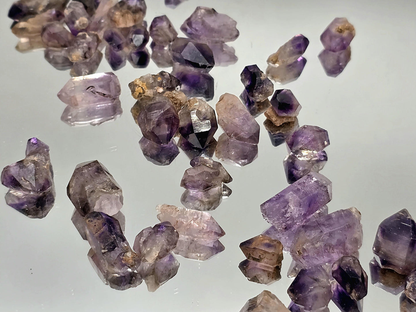 Deep purple Amethyst crystals from Zimbabwe