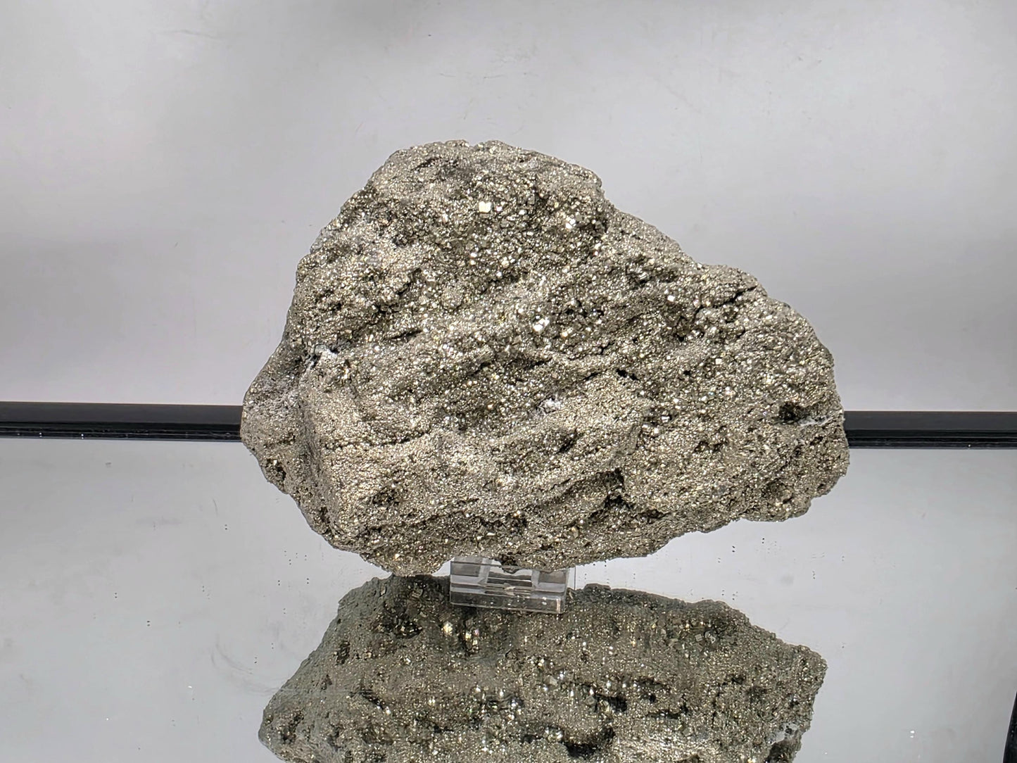 Natural very large Pyrite cluster crystal sourced from Peru.