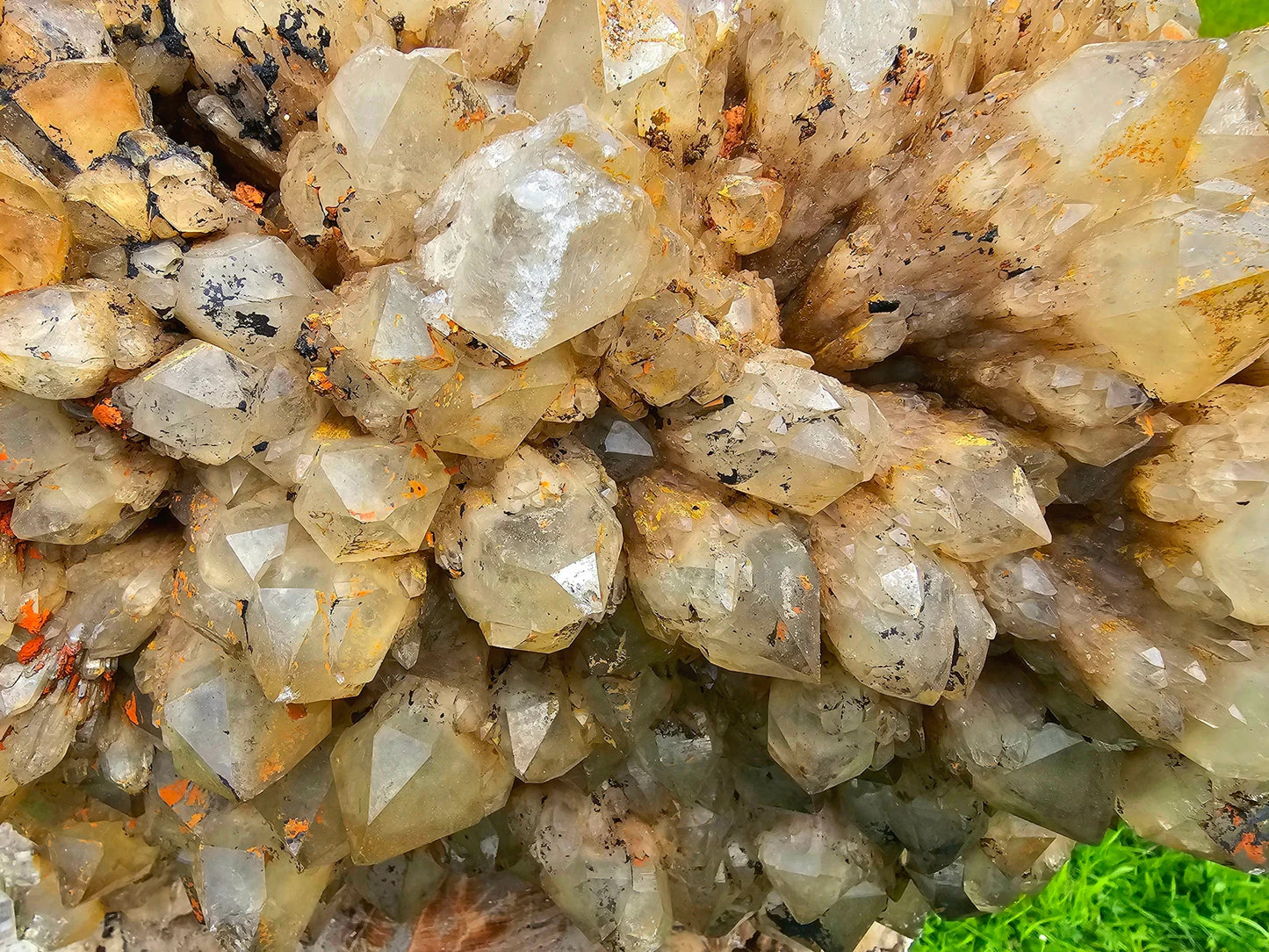 giant citrine crystal