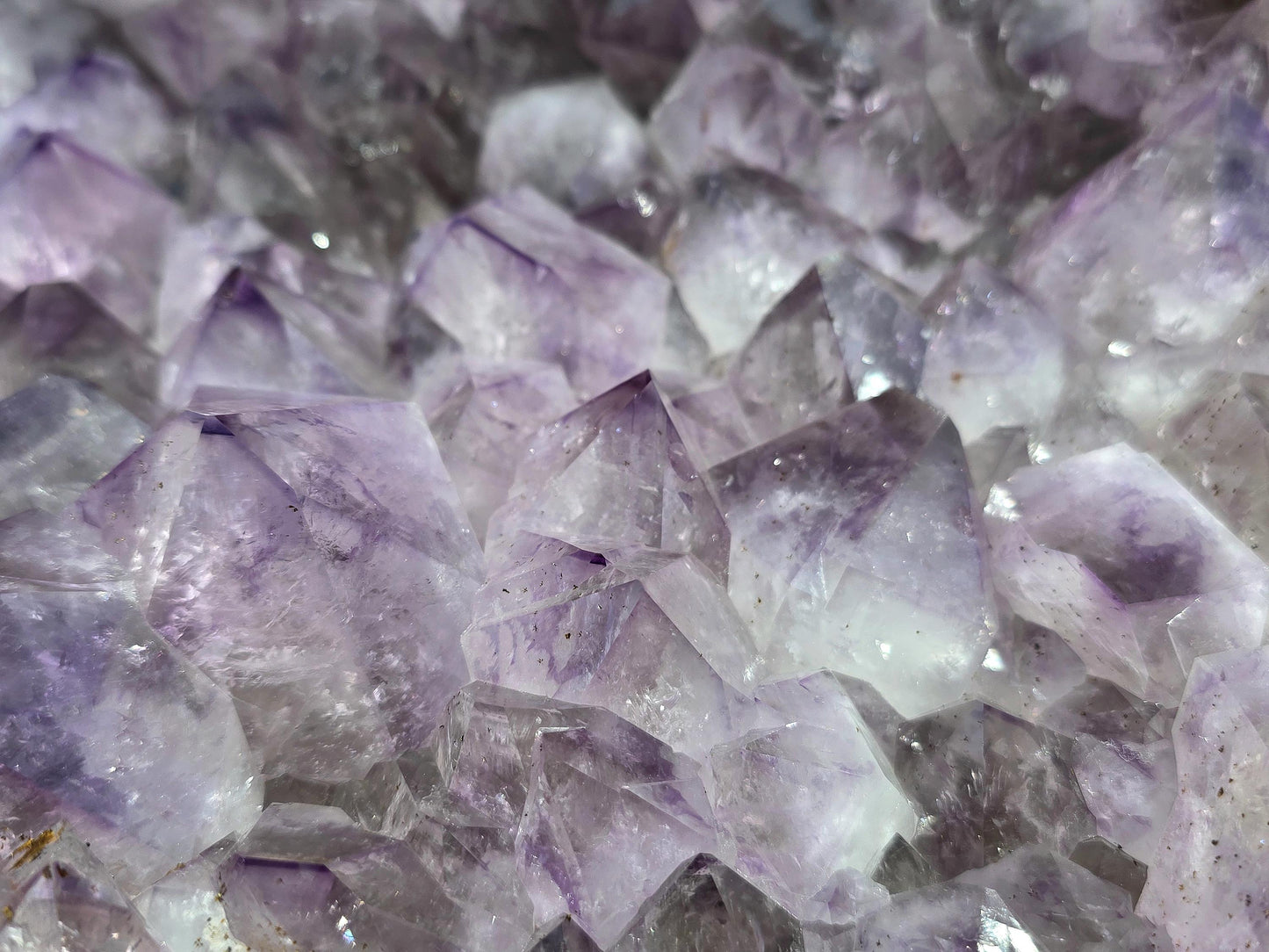High-grade Brazilian Amethyst cluster polished for premium finish.