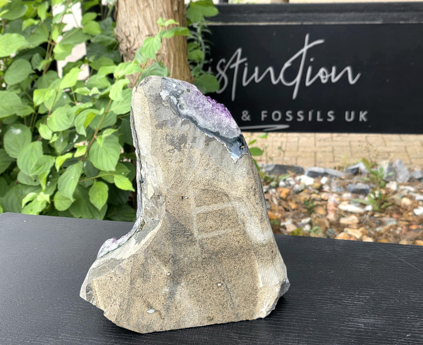 High-grade Amethyst crystal specimen for display