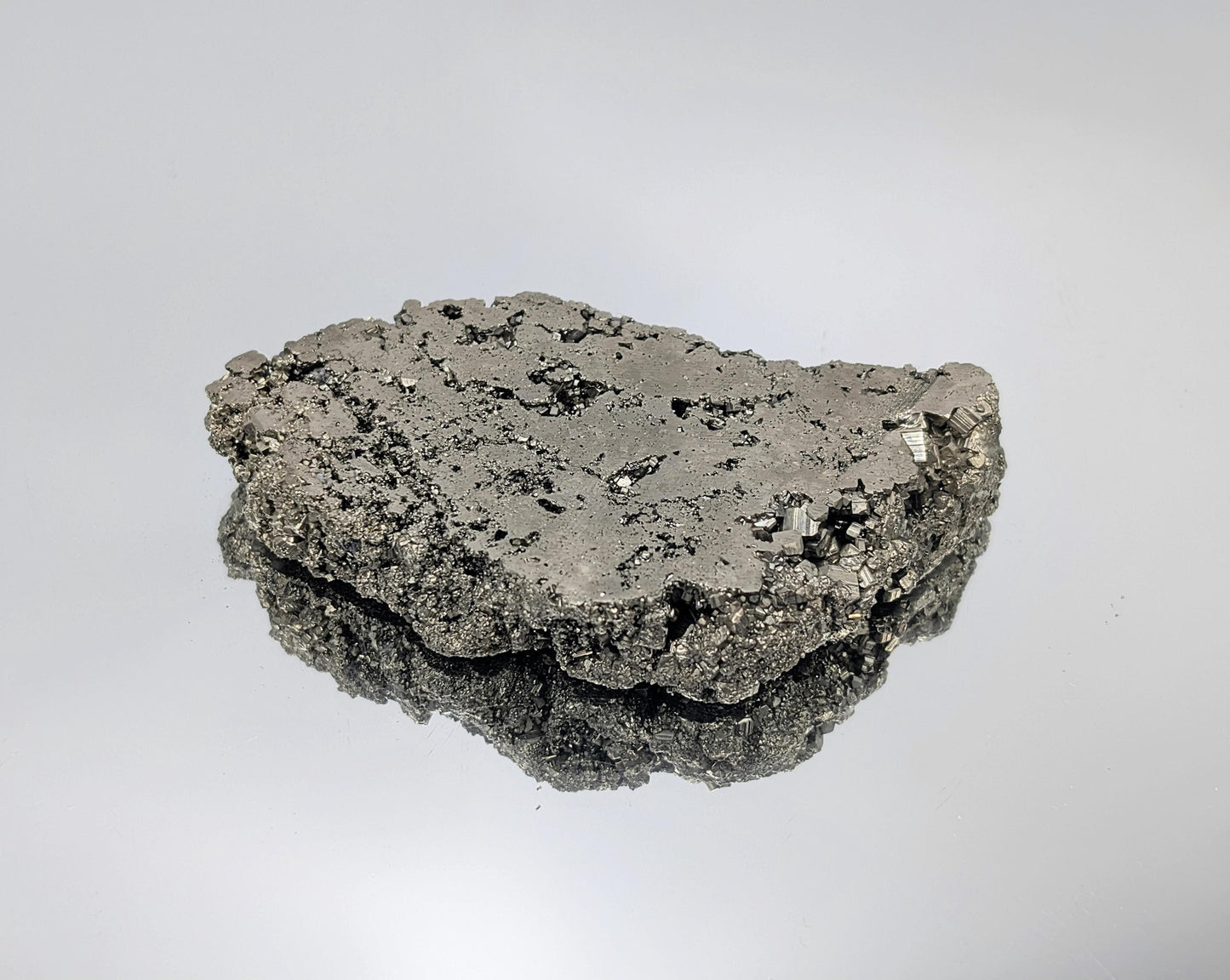 Peruvian Crystal Pyrite Slice (#3)