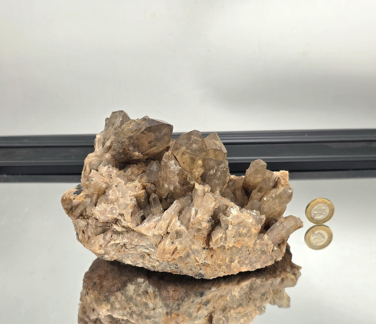 Raw Kundalini citrine crystal specimen