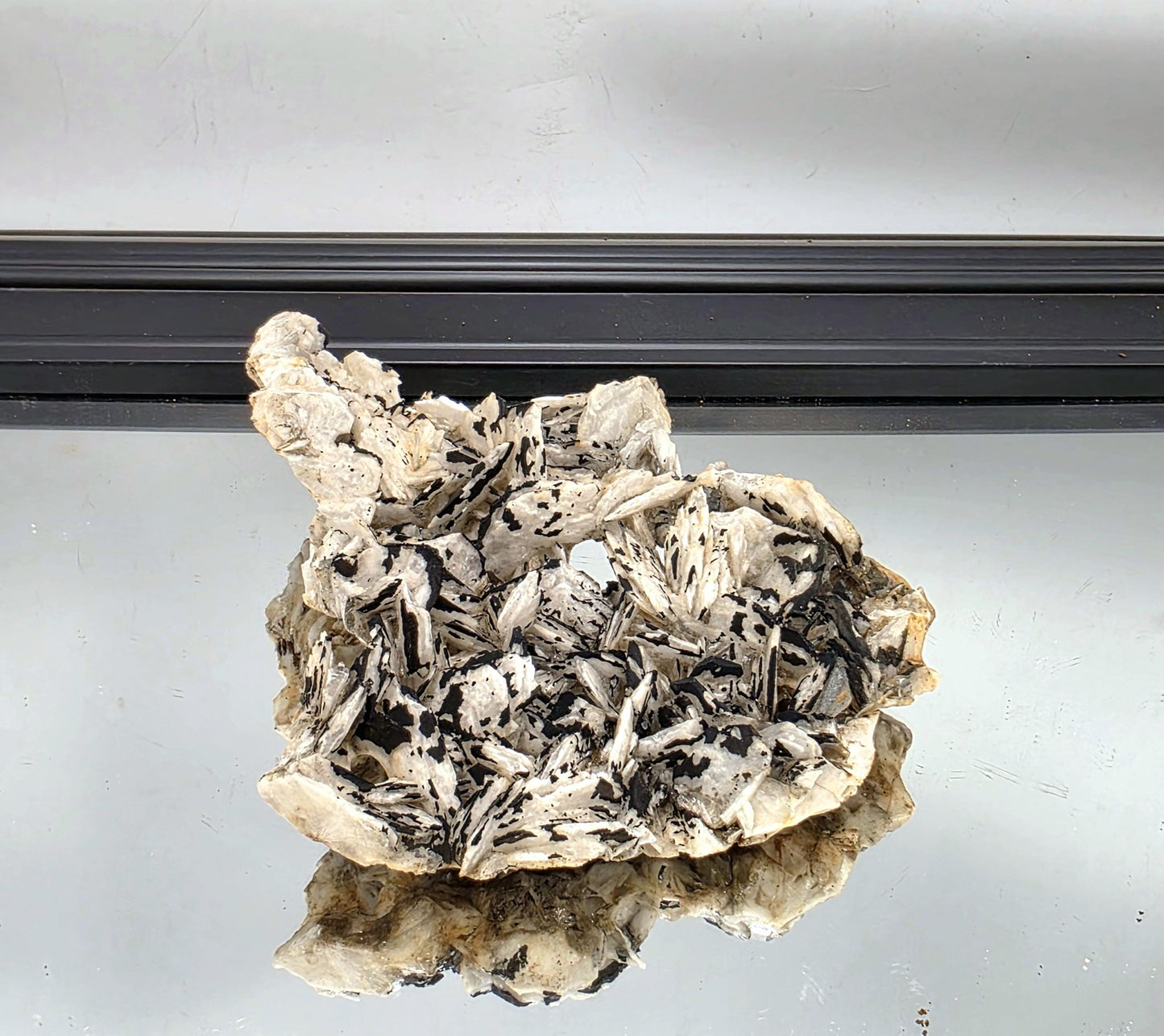 Decorative Black Rose Baryte styled in interior
