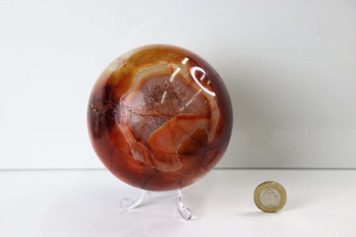 shop carnelian crystal sphere