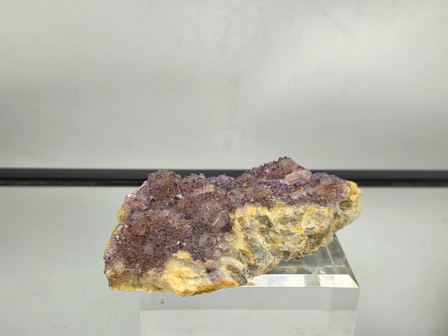 Spirit Amethyst crystal cluster sourced from South Africa.