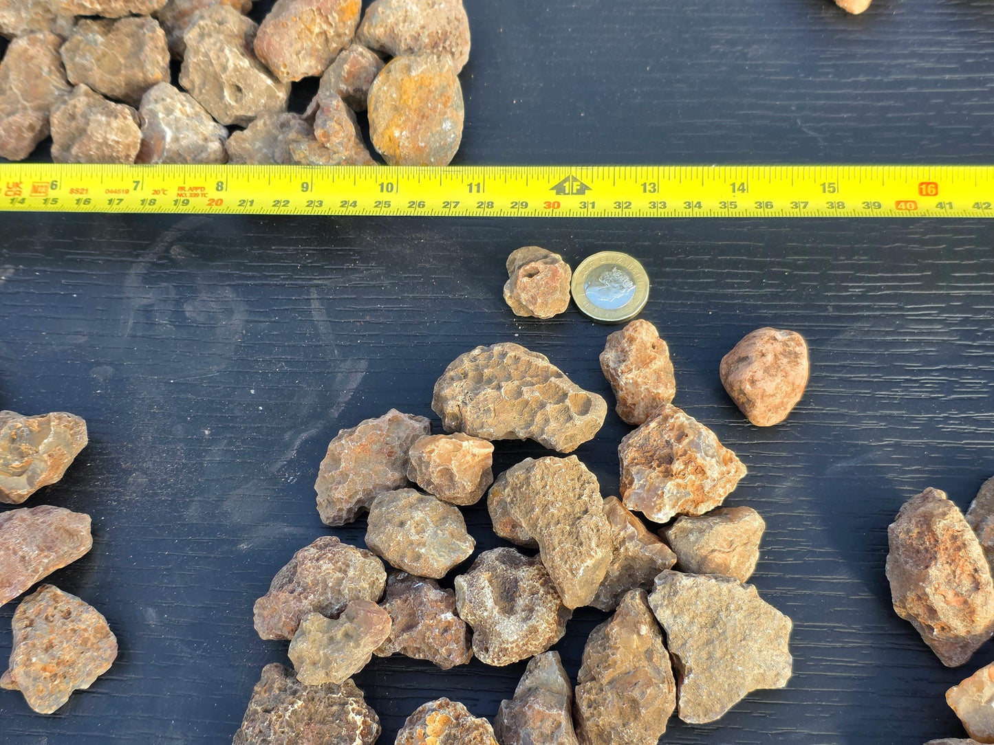 uncut rough Malawi agate stones showing natural fractures and textures