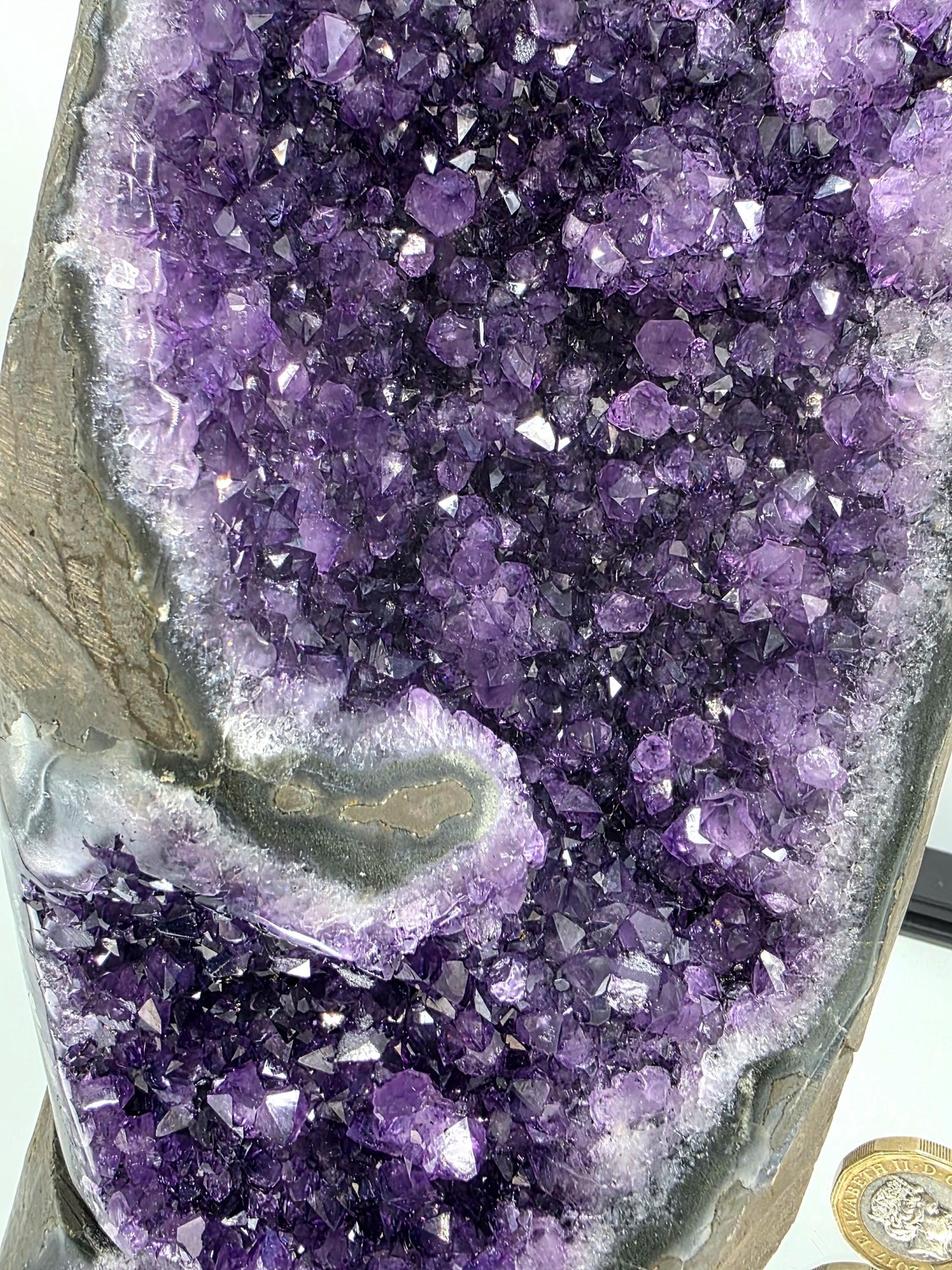 Natural Uruguayan Amethyst collector display piece