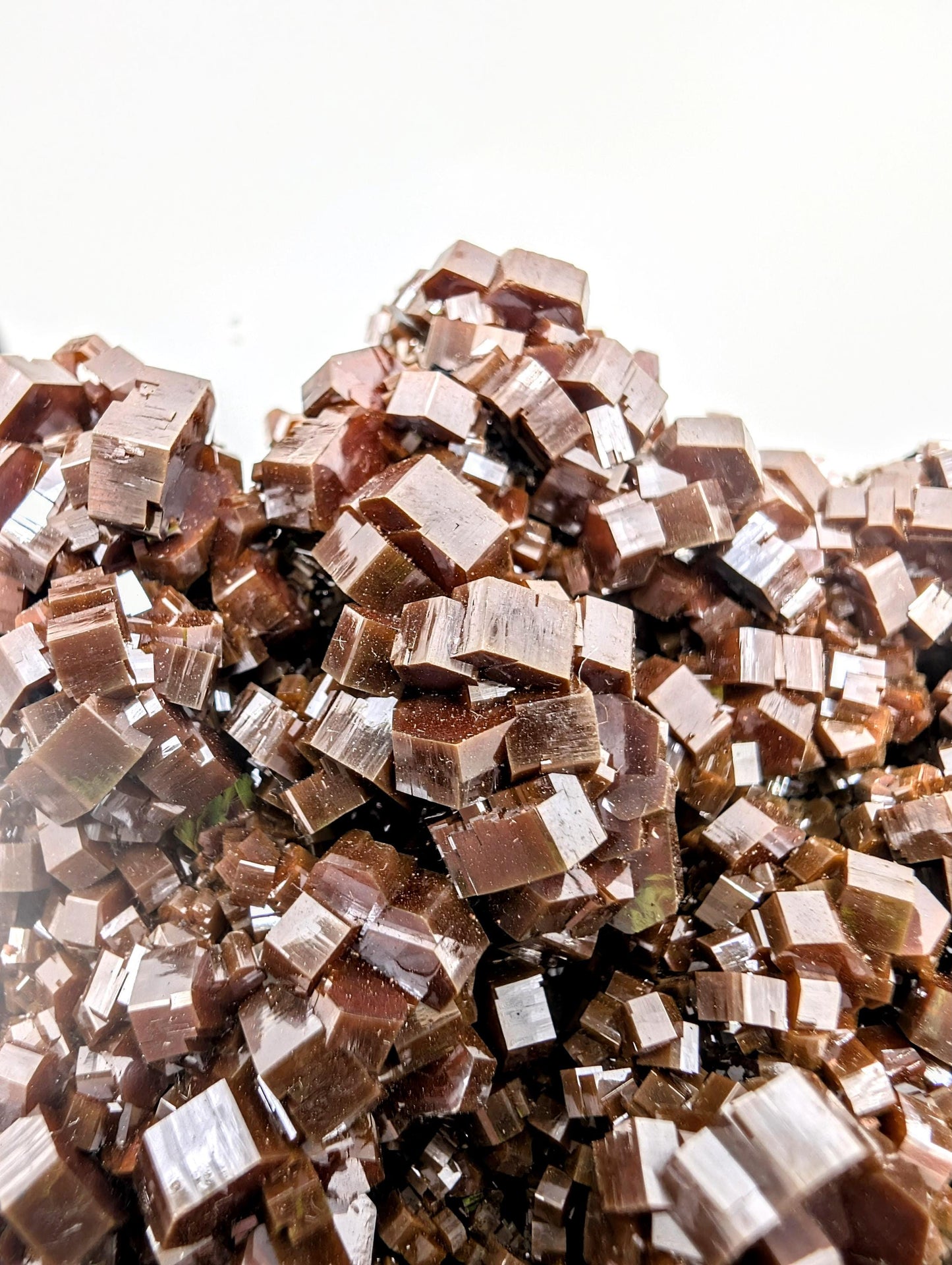 Vanadinite mineral specimen from Morocco.