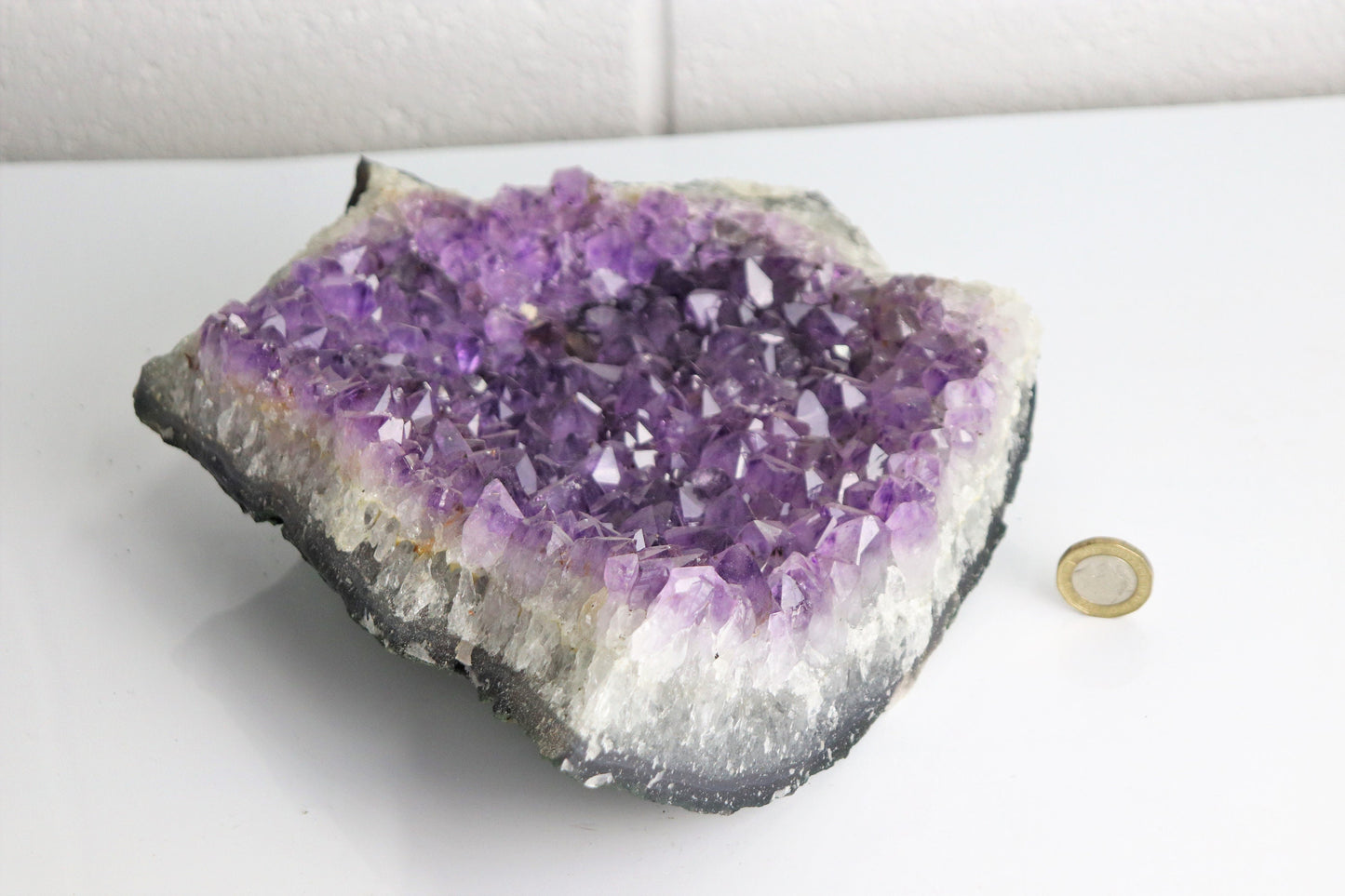 Large Amethyst Crystal Geode Cluster