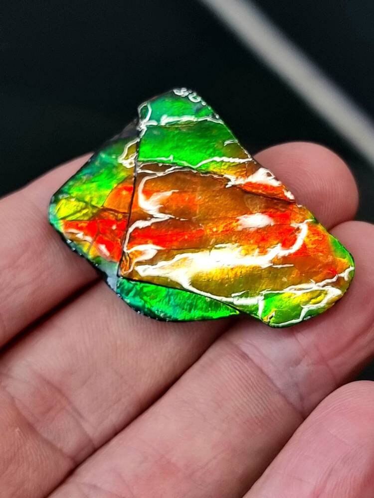 18am) Ammolite Crystal Gemstone