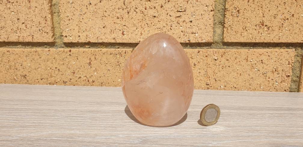 14) Red Hematoid Quartz Crystal