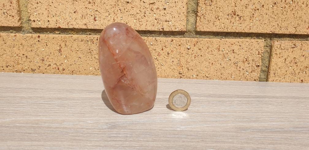 10) Red Hematoid Quartz Crystal