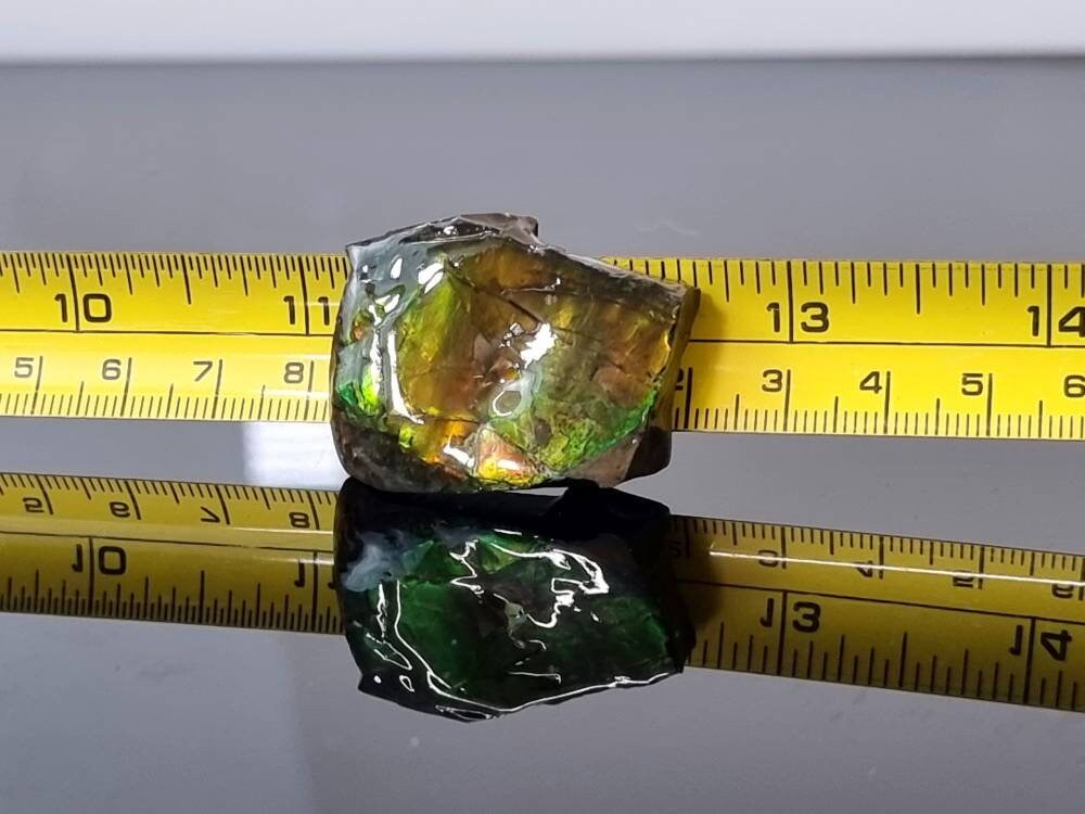 28) Ammolite Crystal Gemstone