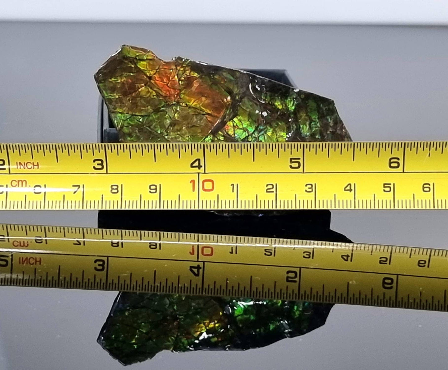 24ap) Ammolite Crystal Gemstone