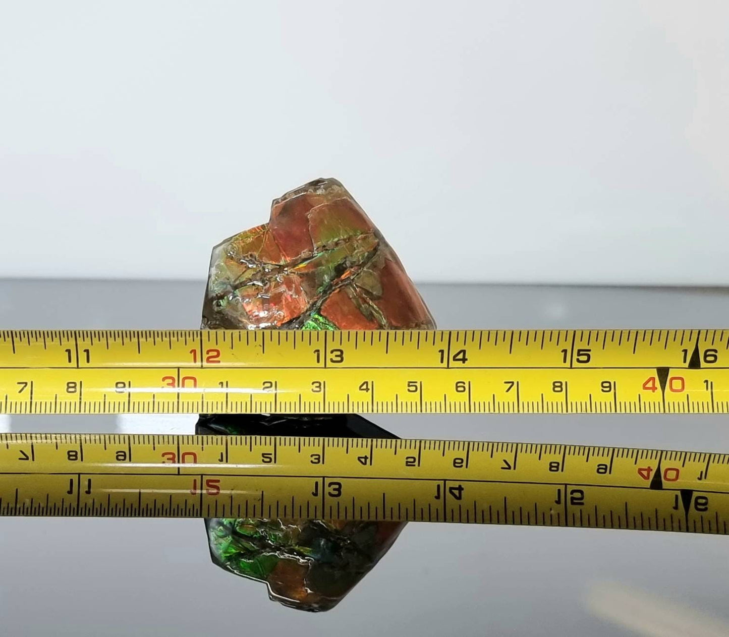 14ap) Ammolite Crystal Gemstone