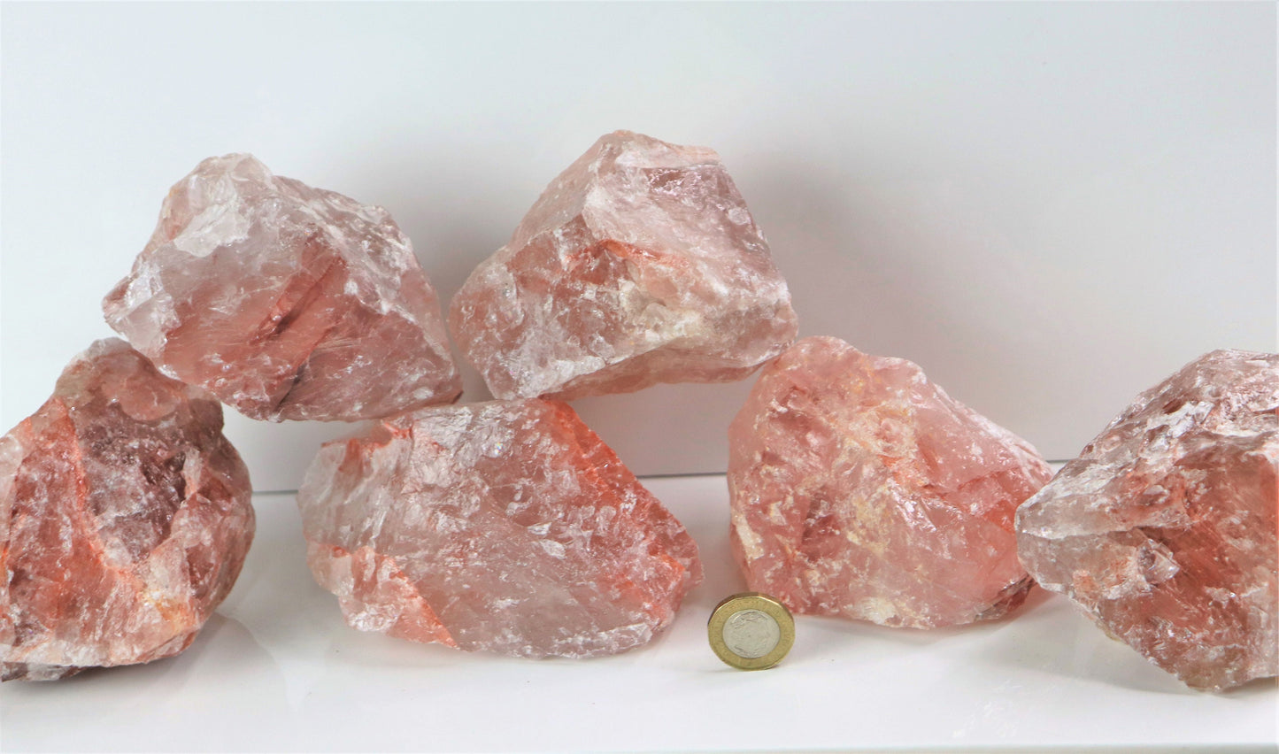 large raw crystals