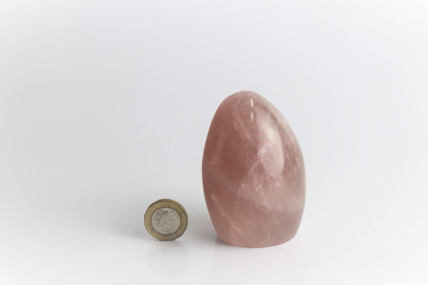 38) Rose Quartz Crystal Freeform