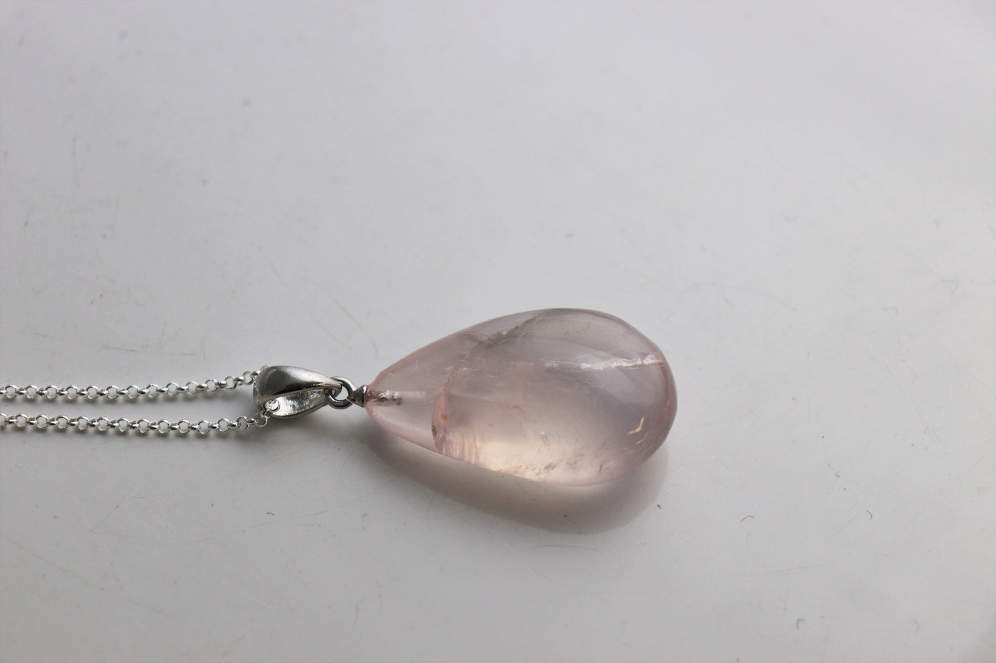 pink necklace