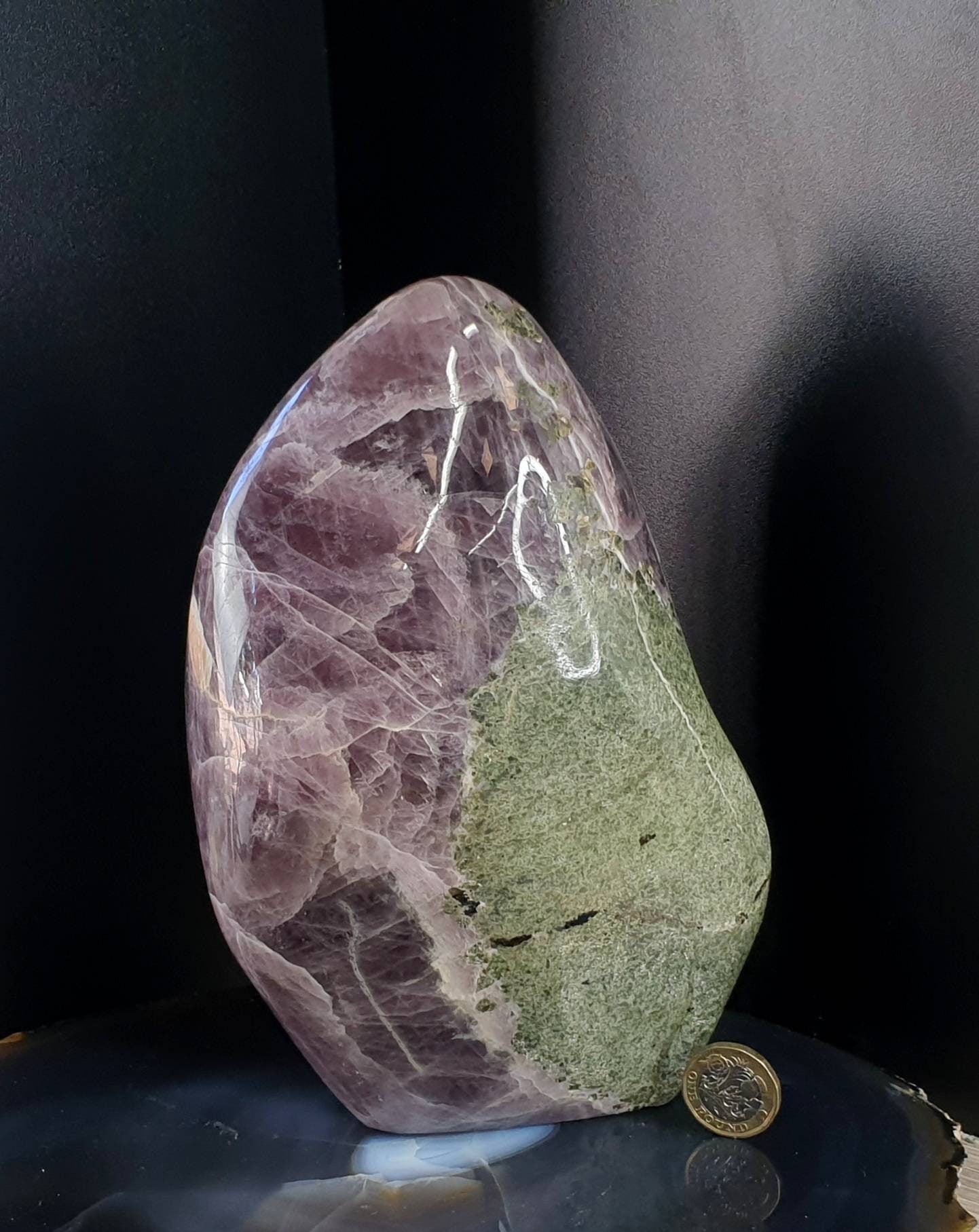17) Large Anhydrite Crystal Freeform