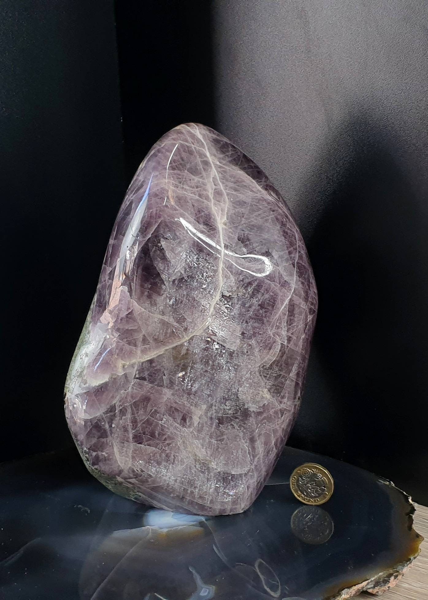17) Large Anhydrite Crystal Freeform