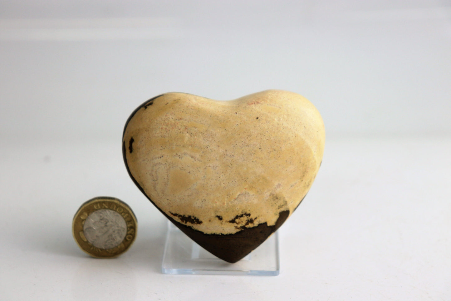 heart crystal butter jasper