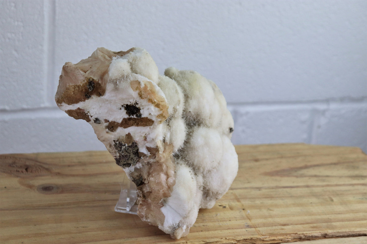 34) Mordenite Zeolite Crystal - India