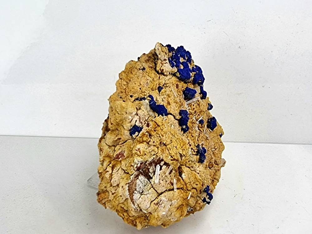 13) large Azurite Crystal