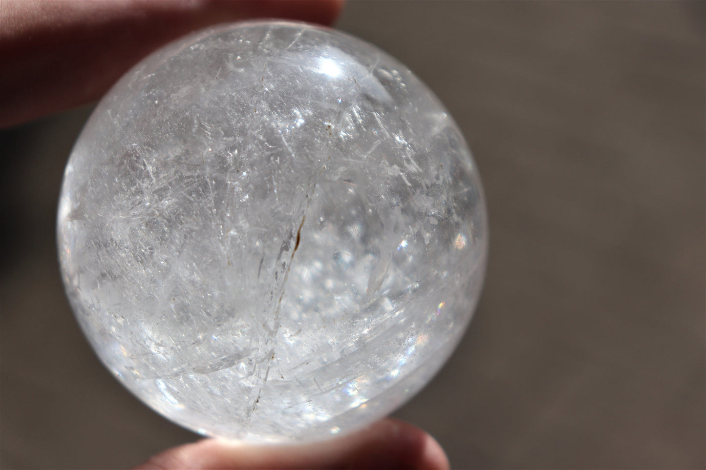 7) Quartz Crystal Sphere