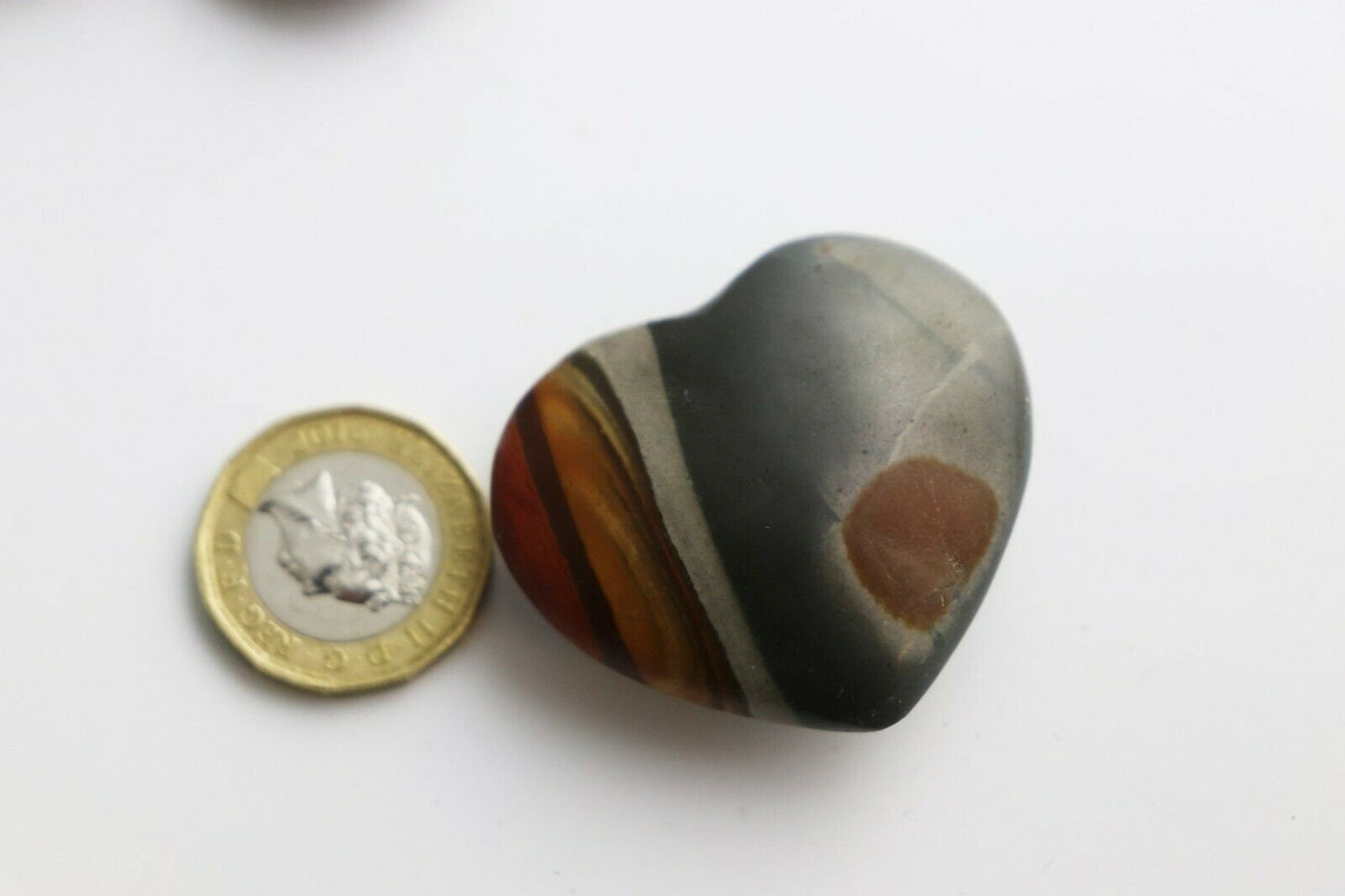 Polychrome Jasper Crystal Heart Matt