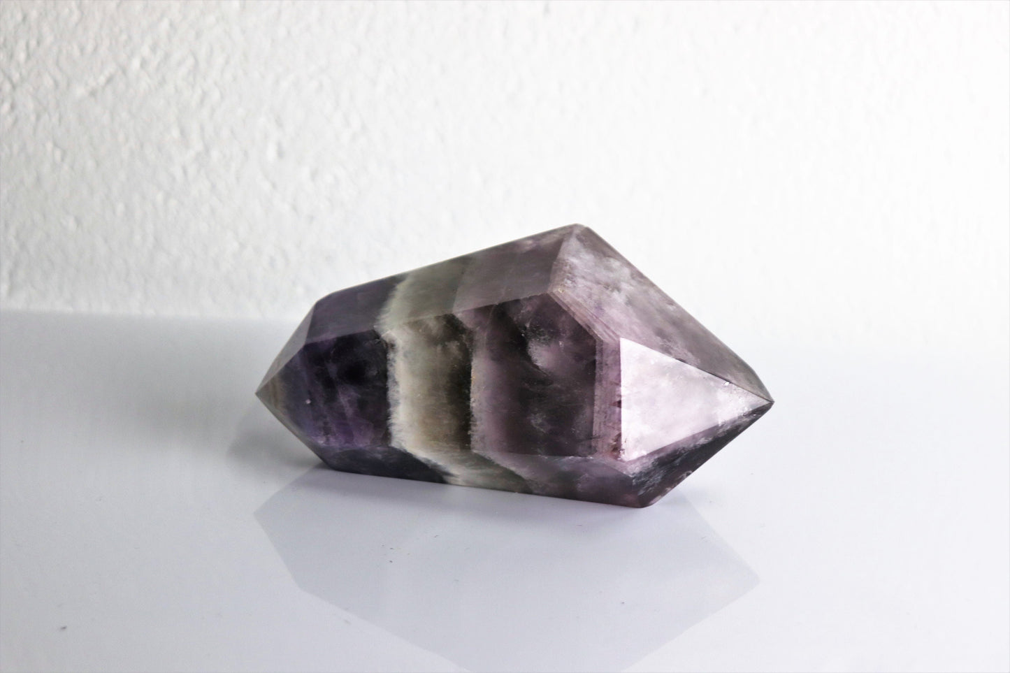 3) Large Amethyst Chevron Crystal Vogel Point