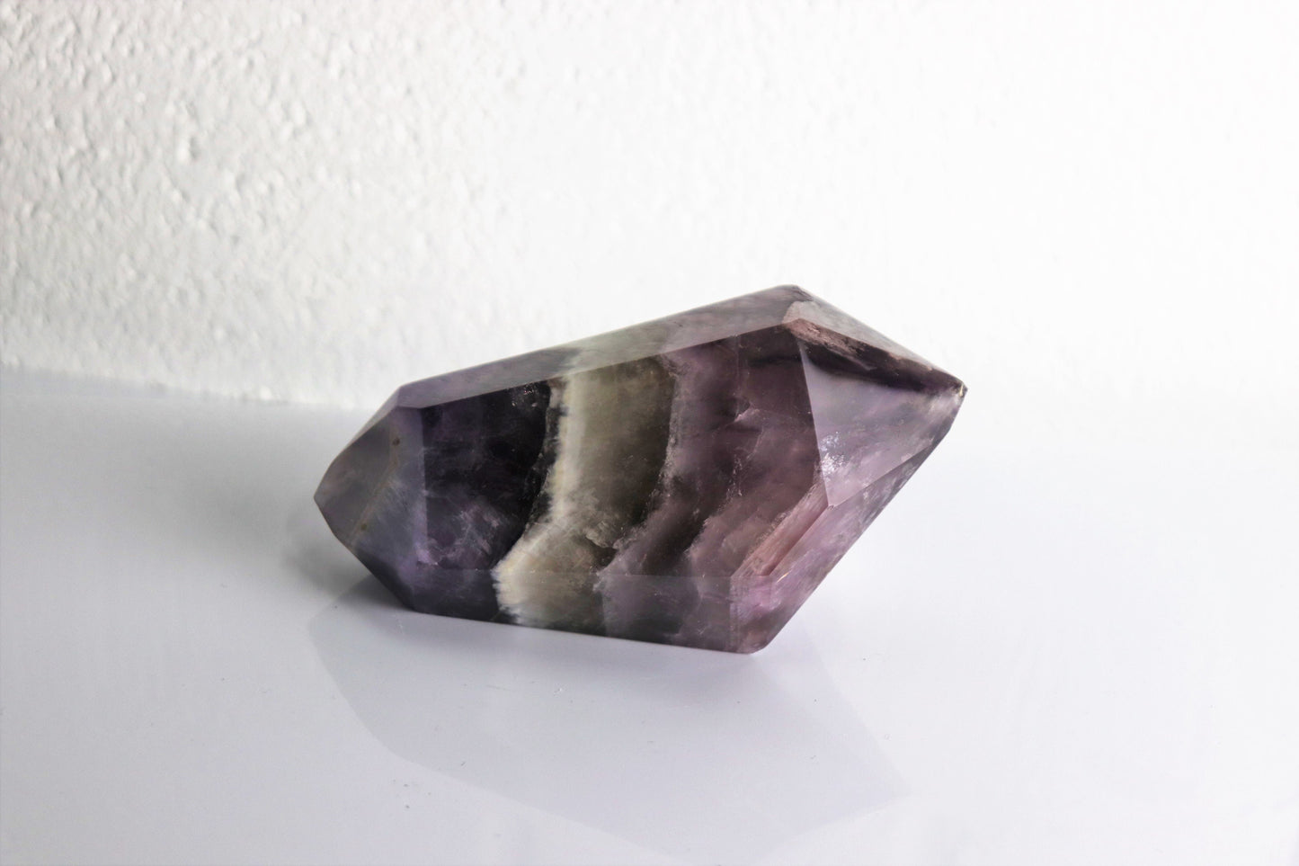 3) Large Amethyst Chevron Crystal Vogel Point