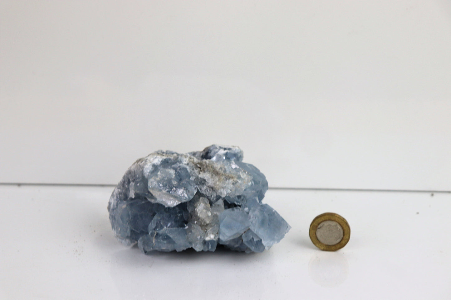 40) Celestite Crystal / Celestine Natural Cluster