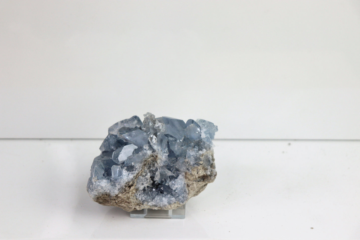 40) Celestite Crystal / Celestine Natural Cluster