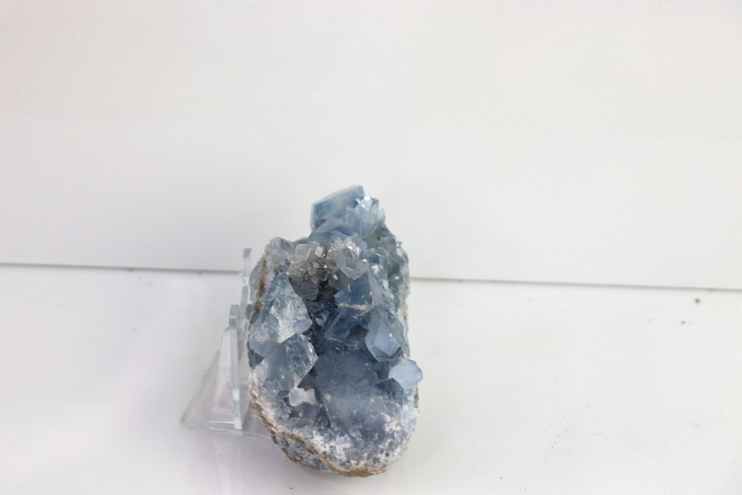 40) Celestite Crystal / Celestine Natural Cluster